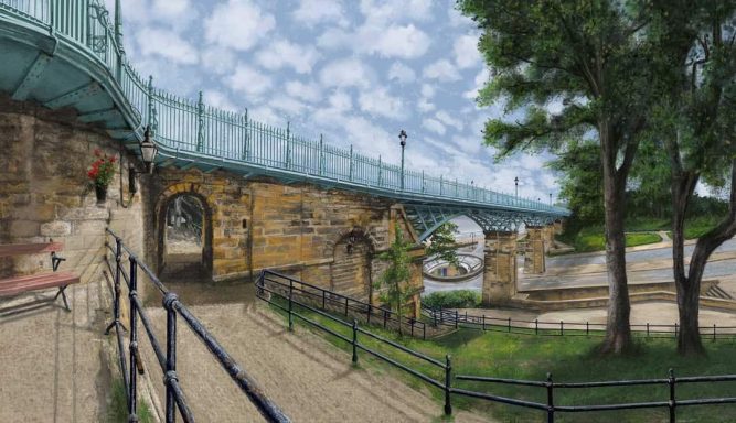 Cliff Bridge Scarborough 